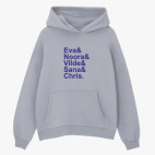 Толстовка худи оверсайз