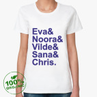 Женская футболка органик