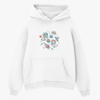 Толстовка худи оверсайз