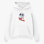 Толстовка худи оверсайз