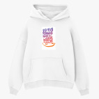 Толстовка худи оверсайз