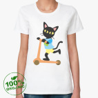 Женская футболка органик