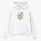 Толстовка худи оверсайз