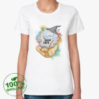 Женская футболка органик