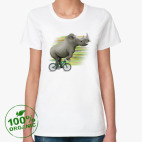 Женская футболка органик