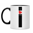 Кружка двухцветная