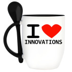 Кружка с ложкой