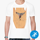 Мужская спортивная футболка