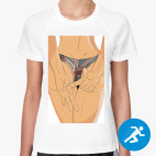 Женская спортивная футболка