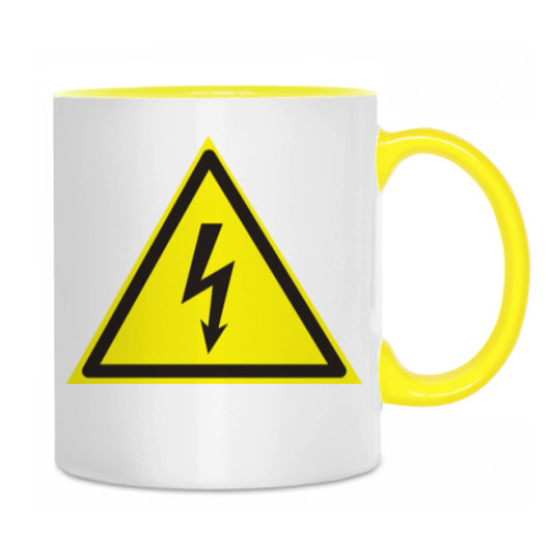 Кружка Осторожно! Высокое напряжение