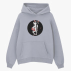 Толстовка худи оверсайз