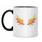 Кружка двухцветная