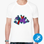 Мужская спортивная футболка