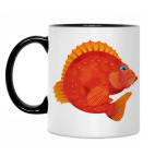 Кружка двухцветная