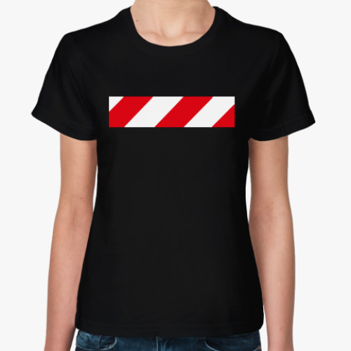 Женская футболка с принтом Stop