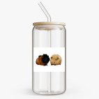 Банка с бамбуковой крышкой