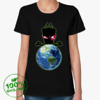 Женская футболка органик