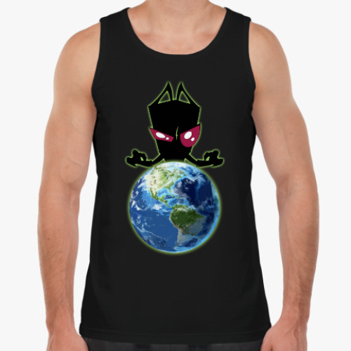 Майка с принтом Захватчик Зим