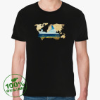 Мужская футболка органик