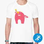 Мужская спортивная футболка