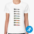 Женская спортивная футболка