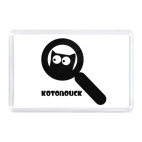 Магнит 7,5 x 5,1 см &#039;Котопоиск&#039;
