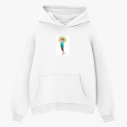 Толстовка худи оверсайз