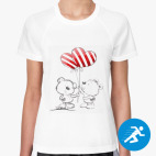 Женская спортивная футболка