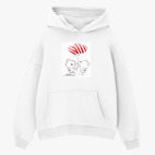 Толстовка худи оверсайз