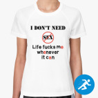 Женская спортивная футболка