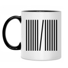 Кружка двухцветная