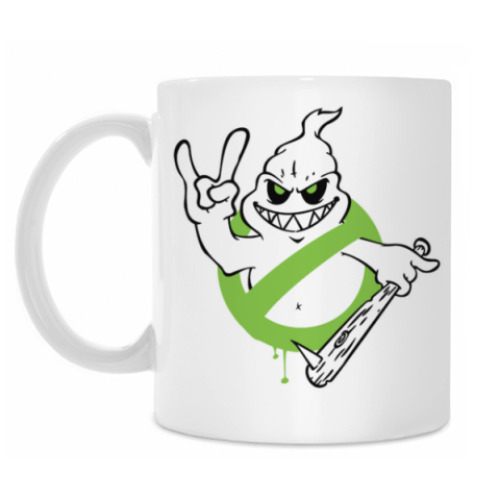 Кружка с принтом Ghostbusters