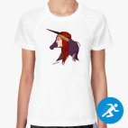 Женская спортивная футболка