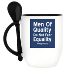 Кружка с ложкой