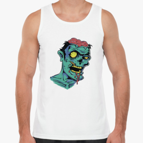 Майка с принтом Zombie / Zombie  brains