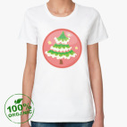 Женская футболка органик