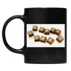 Кружка цветная UV-DTF