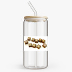 Банка с бамбуковой крышкой