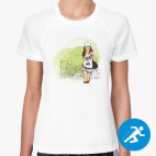 Женская спортивная футболка
