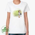 Женская футболка органик