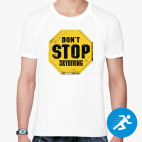 Мужская спортивная футболка