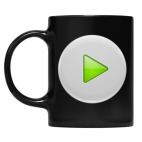 Кружка цветная UV-DTF