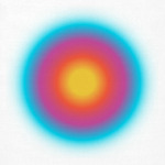 Круговой градиент  радуга