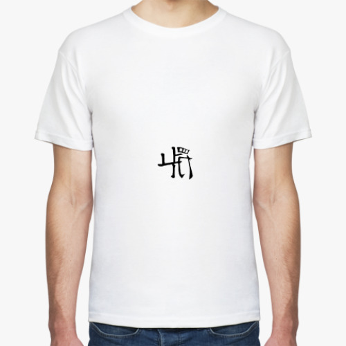 Футболка с принтом чайный пьяница