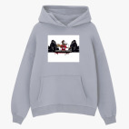 Толстовка худи оверсайз