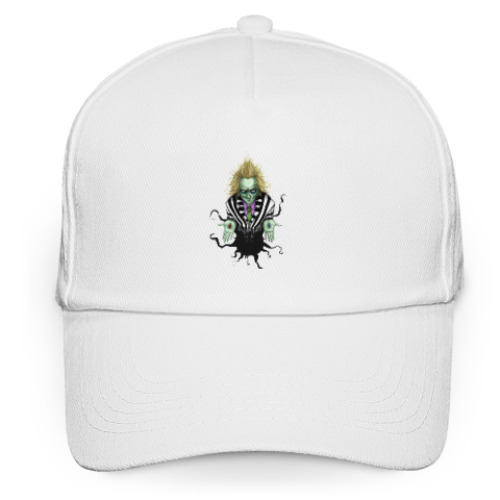 Кепка бейсболка с принтом Битлджус