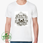 Мужская футболка органик