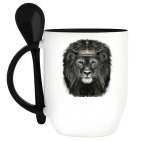 Кружка с ложкой