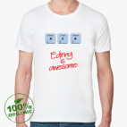 Мужская футболка органик