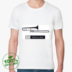 Мужская футболка органик